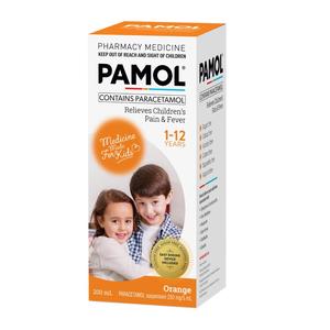Pamol: Pamol All Ages Colour Free Orange 200ml