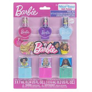 Barbie Nail Polish with Accessories 3+ 7pcs