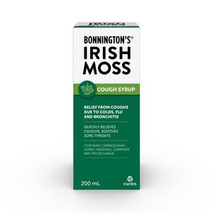 Bonnington's Irish Moss Syrup Bottle 200ml