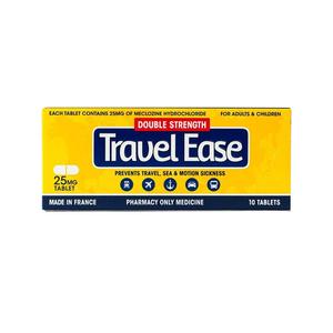 Pharmabroker Sales Ltd Travel Ease Double Strength 25mg Tablets 10s