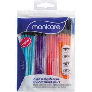 Make Up Tools: Manicare Mixed Mascara Wands 20pk