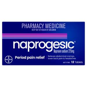 Naprogesic Tabs 275mg 12s