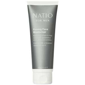 Mens Facial Skincare: Natio Mens Firming Face Moisturiser 100g
