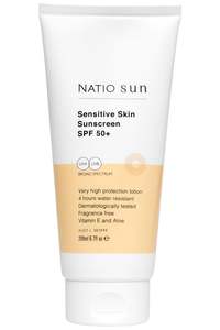 Natio Sensitive Skin Sunscreen SPF50 200ml