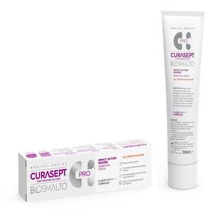 Toothpaste: Biosmalto Impact Action HomeCare Tooth Mousse All Fruits (Sensitive) 50ml