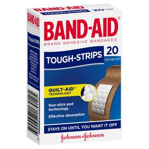 Band-Aid Tough Strips Regular 20pk