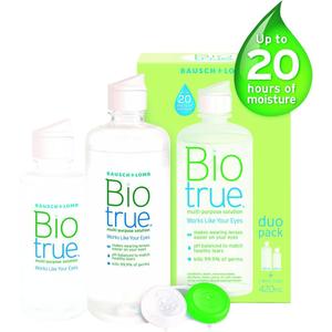 Bausch + Lomb Biotrue Multi-Purpose Solution with lens case 300ml + 120ml