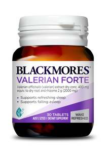 Blackmores: Blackmores Valerian Forte Tablets 30s