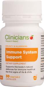Clinicians Immune System Support Vege Capsules 30s