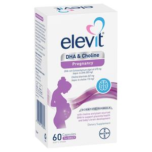 Elevit DHA & Choline Pregnancy Capsules 60s