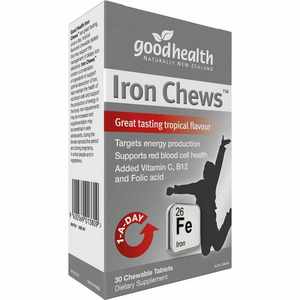 Good Health Iron Chews Tablets 30s