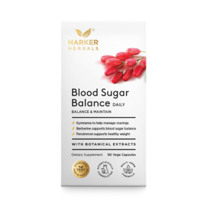 Harker Herbals Blood Sugar Balance Capsules 90s