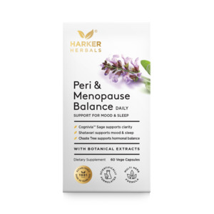Harker Herbals Peri & Menopause Balance Capsules 60s
