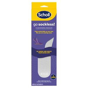 Foot Care Foot Treatments: Scholl Go Sockess Cushion Insole 3pr