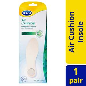 Foot Care Inner Soles Accessories: Scholl Air Cushion Everyday Insoles 1pr