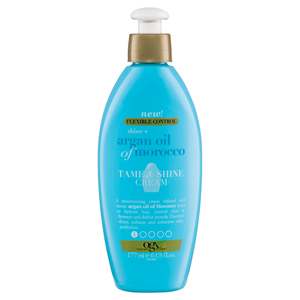Hair Treatments: OGX Argan Oil of Morocco Tame & Shine Cream 177ml