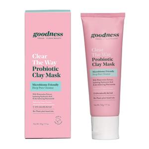 Masks Peels: Goodness Clear The Way Probiotic Clay Mask 50g