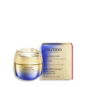 Moisturisers: Shiseido Vital Perfection Uplifting and Firming Advanced Cream Soft 50ml