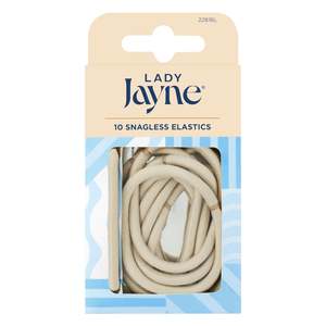 Lady Jayne Elastics Snagless Thick Blonde 10pk