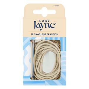 Lady Jayne Snagless Elastics Thin Blonde 18s