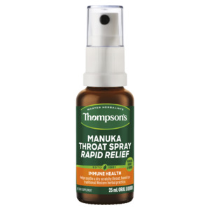 Ills Chills: Thompson's Manuka Throat Spray 25ml