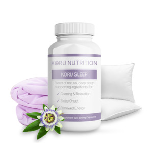 Sleep Anxiety Stress: Koru Nutrition Sleep Capsules 60s