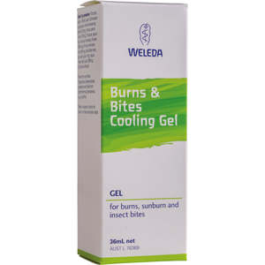 Antiseptic Topical Treatments: Weleda Burns & Bites Cooling Gel 36ml