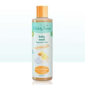 Baby Shampoo Body Wash: Childs Farm Oatderma Baby Wash Fragrance Free 250ml