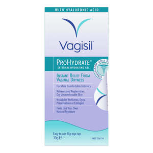 Feminine Hygiene: Vagisil ProHydrate External Gel 30g