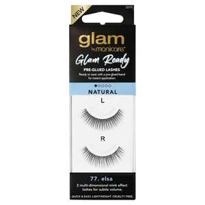 Glam by Manicare Glam Ready Pre-Glued Lashes - Natural 77. elsa