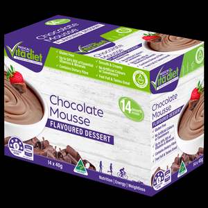 Weight Management Supplements: Vita Diet Chocolate Mousse Dessert 14pk