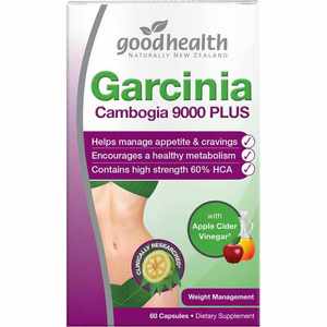 Weight Management Supplements: Good Health Garcinia 9000+ With Apple Cider Vinegar Capsules 60s