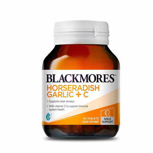 Blackmores: Blackmores Horseradish Garlic + C Tablets 50s