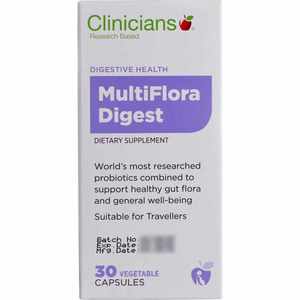 Clinicians MultiFlora Digest Vege Capsules 30s