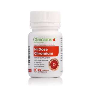Clinicians Hi Dose Chromium Vege Capsules 60s