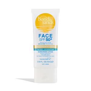 Sun Protection Tanning Sun Protection: Bondi Sands SPF50+ Fragrance Free Hydrating Tinted Lotion 75ml