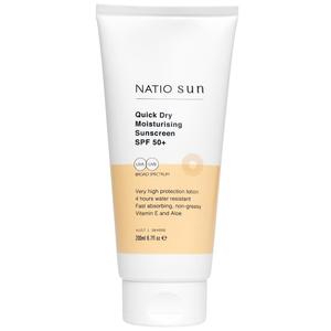 Natio Quick Dry Moisturising Sunscreen SPF50 200ml