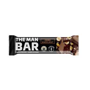 Weight Management Supplements: The Man Bar Choc Hazelnut 50g