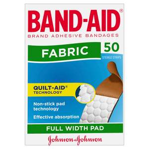 Band Aid: Band-Aid Fabric Plasters 50pk