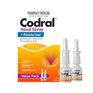 Codral: Codral Nasal Spray Xylo Twin Pack 10ml