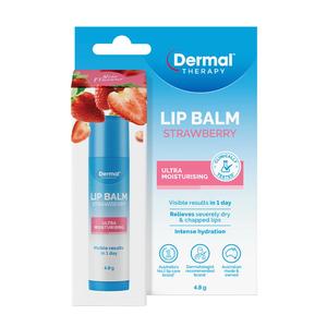 Dermal Therapy Lip Balm Strawberry Stick 4.8g