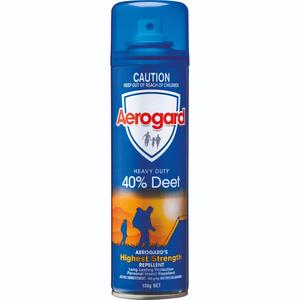 Aerogard: Aerogard 40% Deet Aerosol 150g