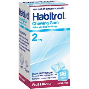 Habitrol: Habitrol Gum Fruit 2mg 96pk