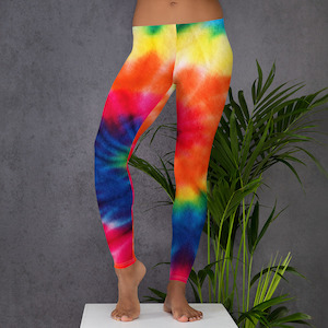 Autumn Rain Collection: Tie Dye Women’s Leggings