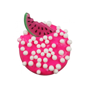 Fluffy Slime: Watermelon Slice Fluffy Slime With Mix-In