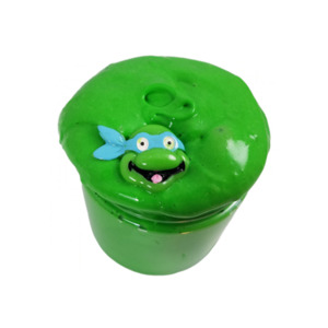 Fluffy Slime: Turtle Power Sewer Slime – Blue