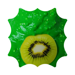 Fluffy Slime: Sweet As Kiwi Fluffy Slime With Mix-In