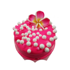 Tropic Like It’s Hot Fluffy Slime With Mix-In