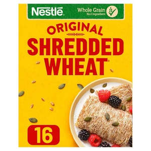 Cereals: Nestle Original Shredded Wheat - 16 Biscuits