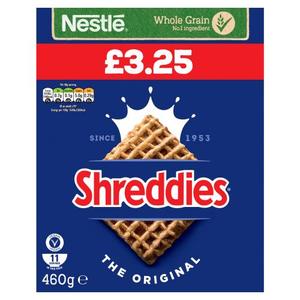 Cereals: Nestle Shreddies The Original (PMP 3.25) 460g